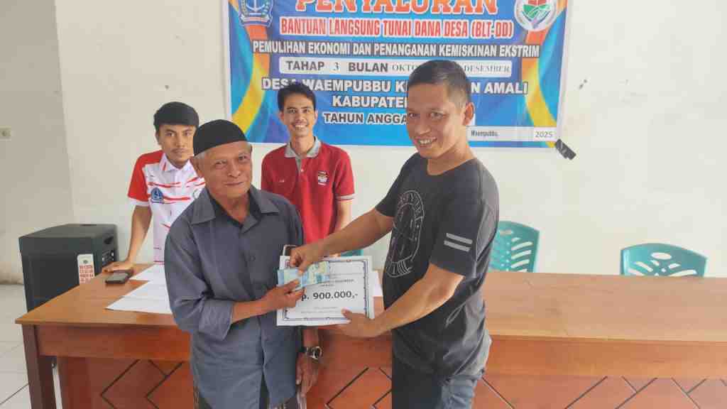 Penyaluran Bantuan Langsung Tunai